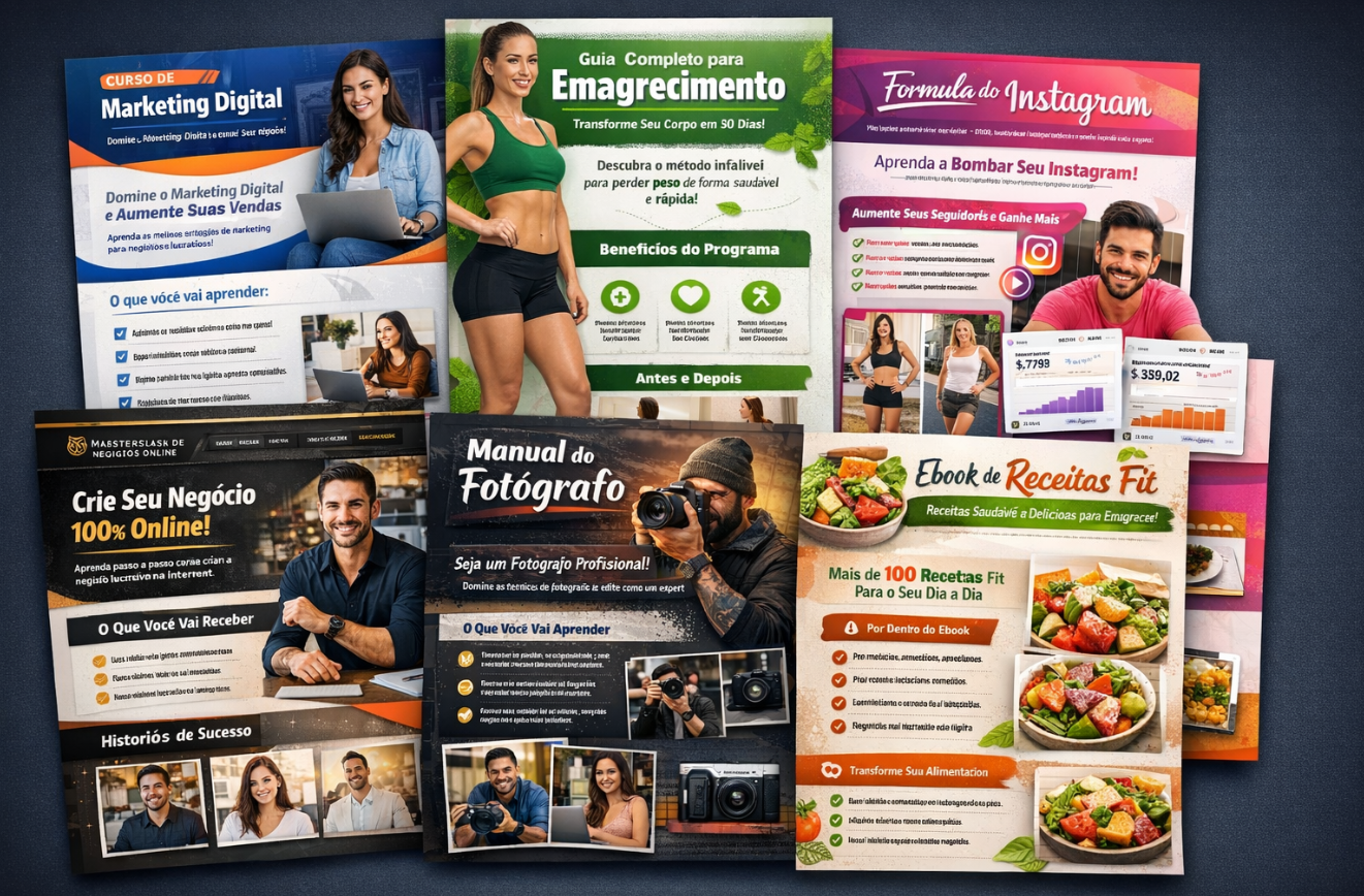 Pack de Páginas de Vendas